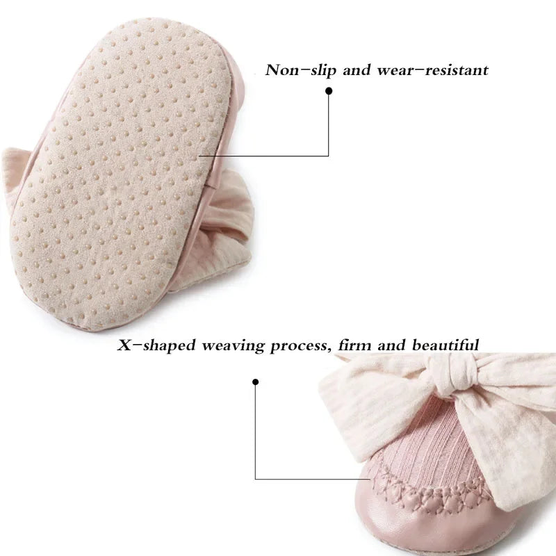 Autumn Winter Baby Girls Infant Baby Socks Anti Slip Soft Cotton